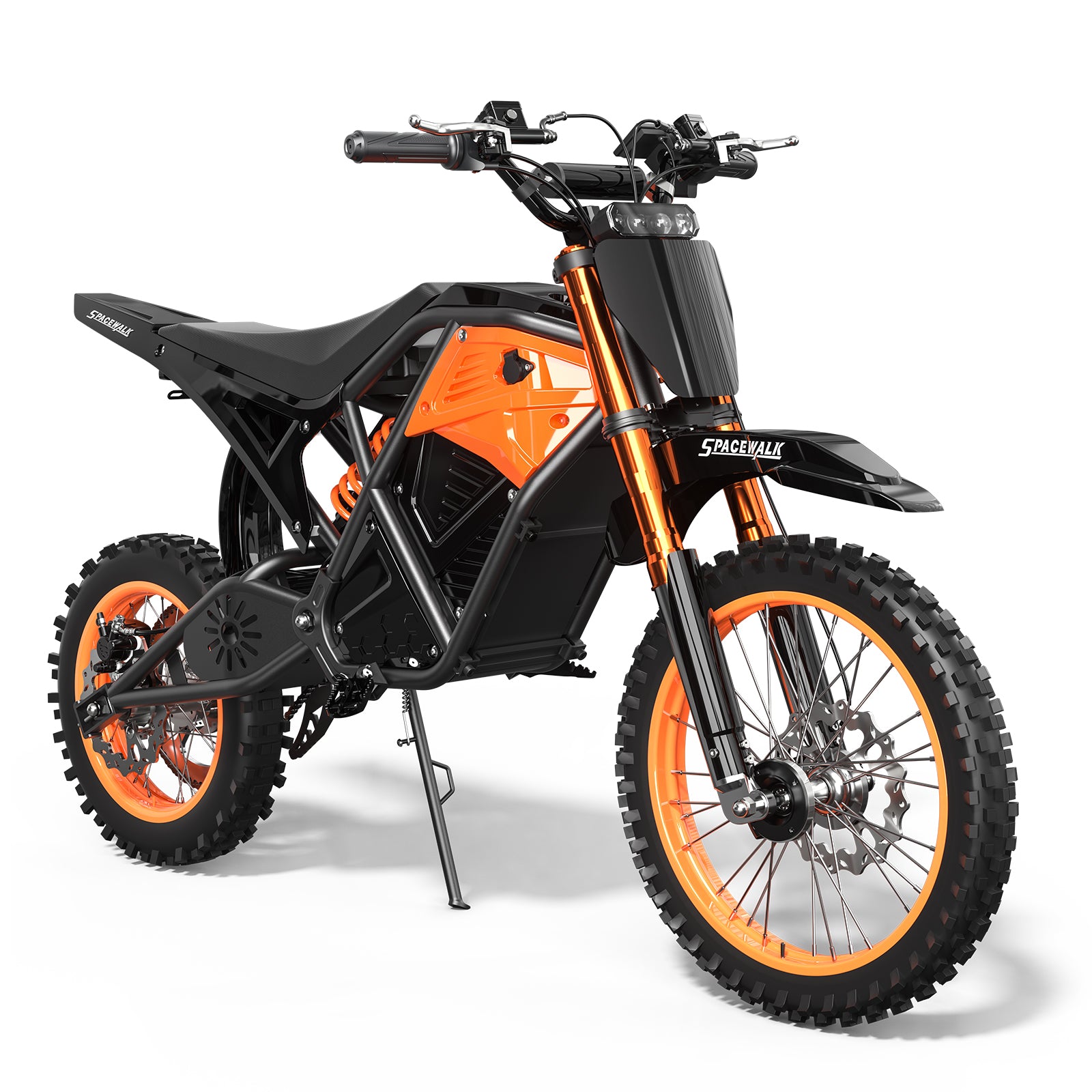 Eilleo Electric Motorcycle – 3000W Peak Motor, 37.5 mph, 40–60 Mile Range, 48V 20Ah Battery, Dual Suspension, 14"/12" Tires