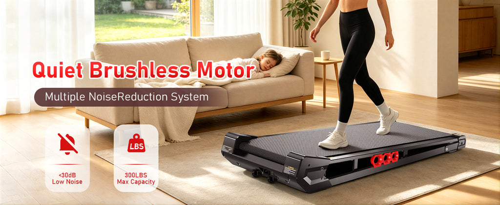 Akluer S49AD Multi-Functional 2-in-1 Walking Pad Treadmill and Vibration Body Shaker