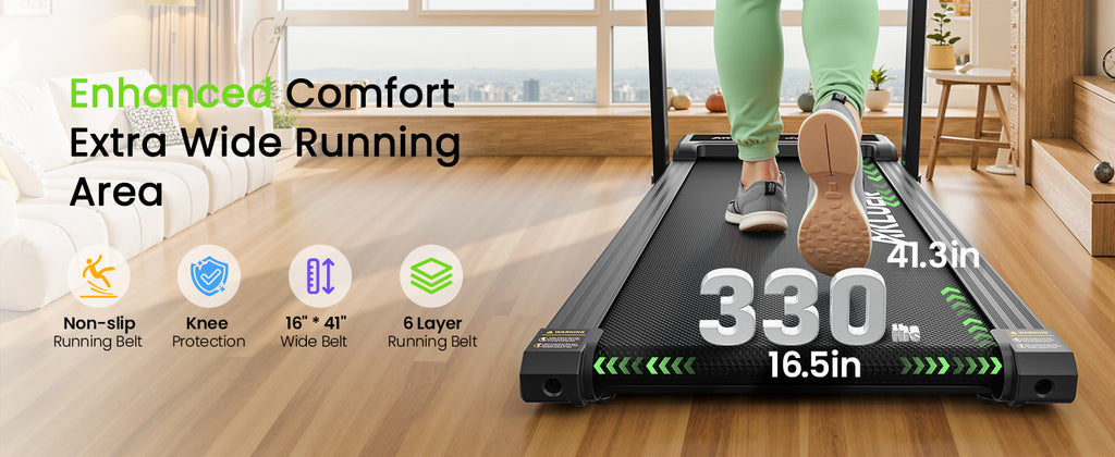 Akluer P3-D Adjustable Height Desk Treadmill