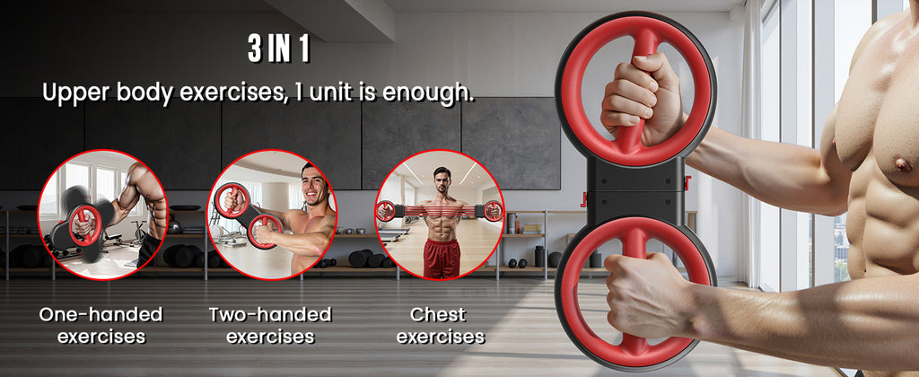 Akluer RL-2000A Multi-Functional  3 in 1 Arm Trainer For Whole Upper Body