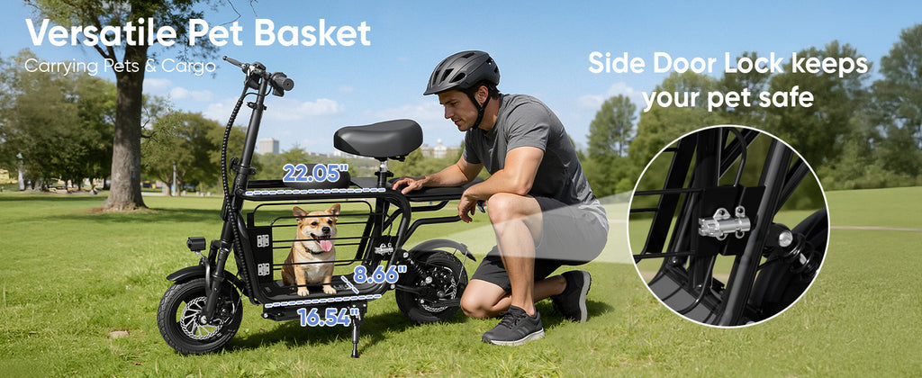 EILLEO Spacewalk 3 Seater & Pet Carriee Basket EILLEO US12