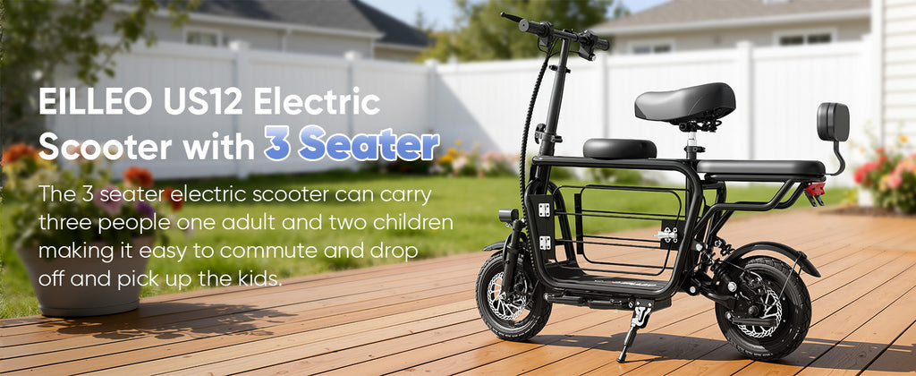 EILLEO Spacewalk 3 Seater & Pet Carriee Basket EILLEO US12