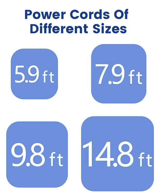 Akluer Under Desk Treadmill Power Cord